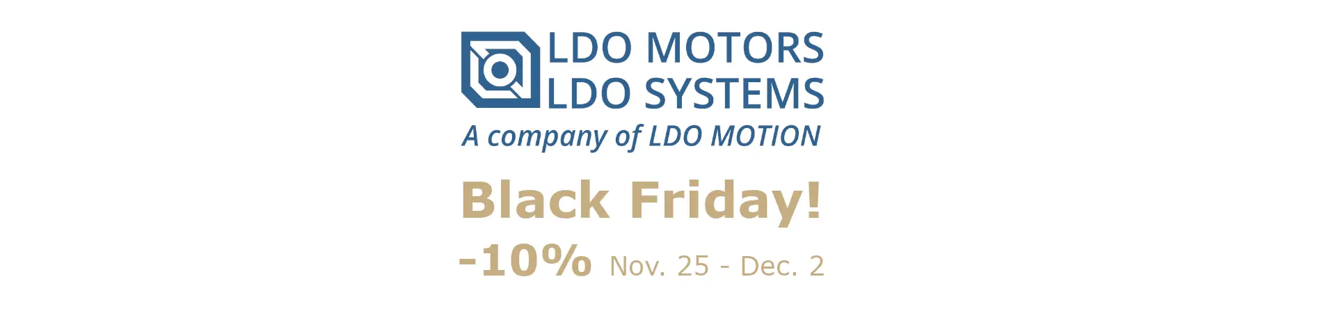 LDO Black Friday!