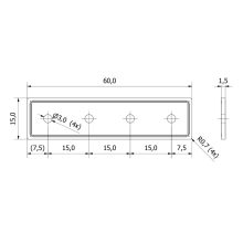 MakerBeamXL straight brackets