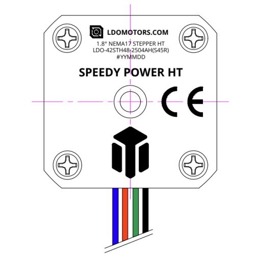 LDO-42STH48-2504AH (S45R) 1.8° Monolith Speedy Power HT
