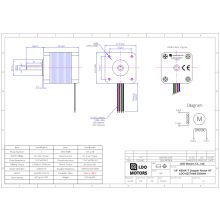 LDO-42STH48-2504AH 1.8° Speedy Power HT
