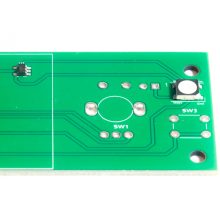 V0 Simple screen SMD szerelt pcb